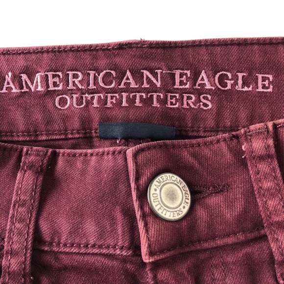 AEO twill x midi super stretch shorts Size 00 - Picture 5 of 6